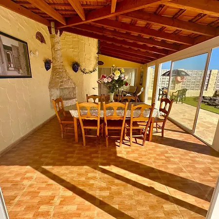Villa Rocas Con Piscina Privada De Piedra, Vista Mar, Jardines, Asadero Y Wifi *